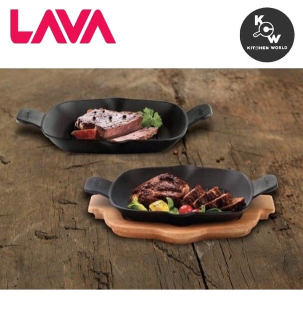 กระทะเหล็กหล่อ Lava P TV 2626 KO ขนาด 26 ซม.